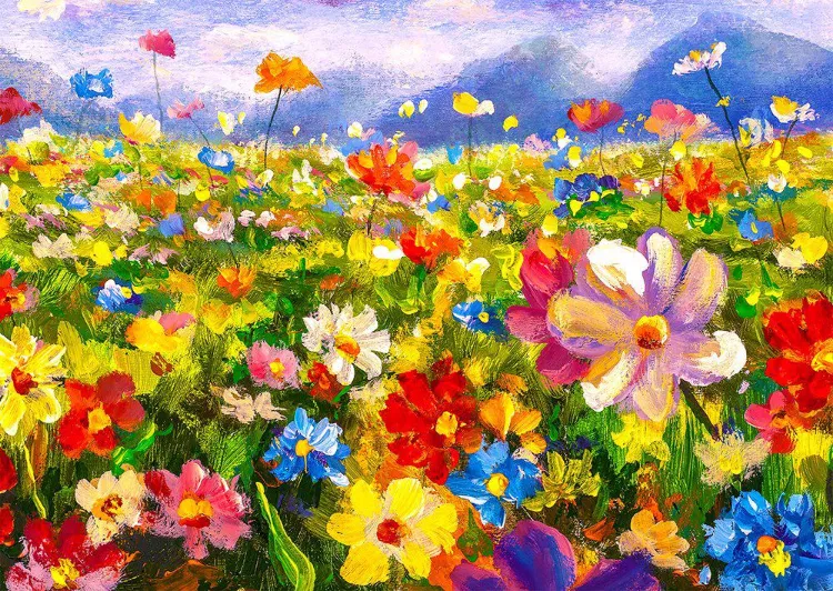 Enjoy Puzzle - Colorful Flower Meadow